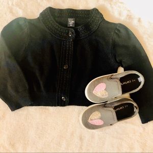 Black Knit Cardigan